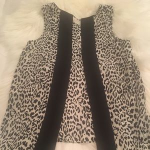 NWT Parker open back blouse.